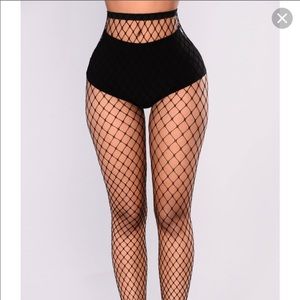 Black Fishnet Tights